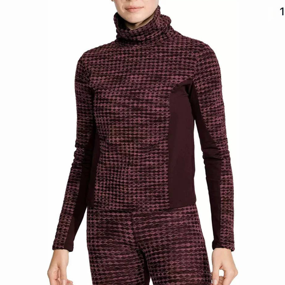 Nike hyperwarm long sleeve Burgundy